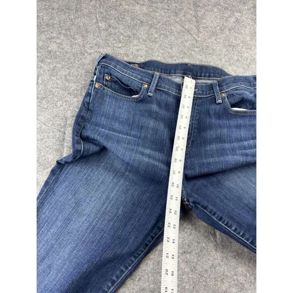 True Religion Jeans Women's Size 32 Medium Wash Colette High Rise Tapered Skinny